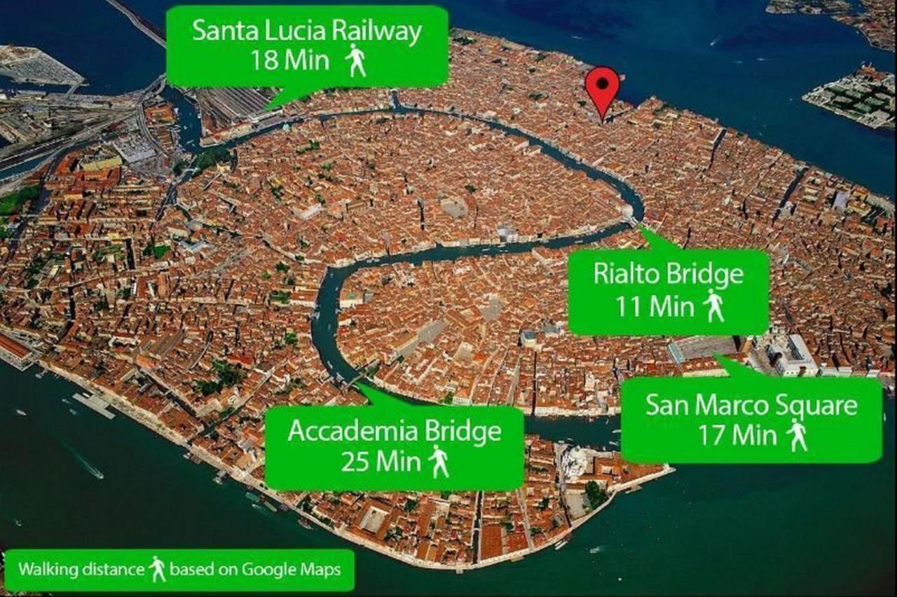 Appartamento In Palazzo Storico A Venezia Centro Kültér fotó